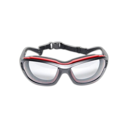 Magid Safety Glasses, Light Gray Antifog Coating Y85BRAFLG
